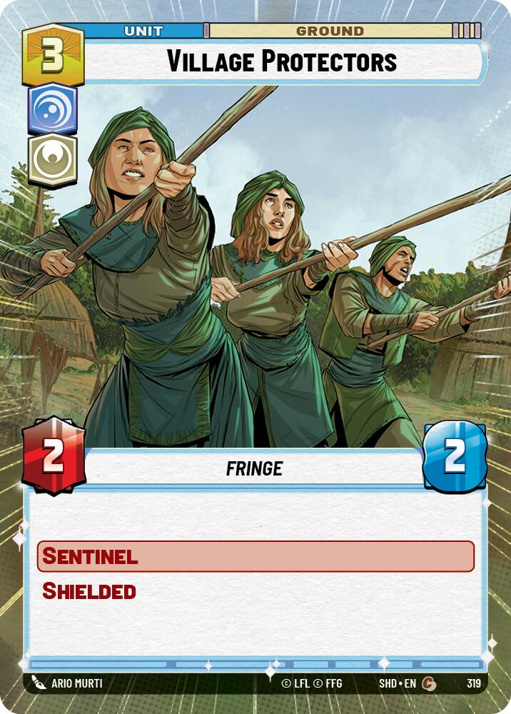 Village Protectors (319) (Hyperspace) (319) [Shadows of the Galaxy] | Exor Games New Glasgow