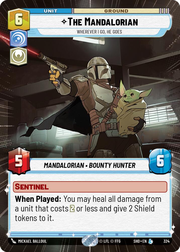 The Mandalorian - Wherever I Go, He Goes (324) (Hyperspace) (324) [Shadows of the Galaxy] | Exor Games New Glasgow