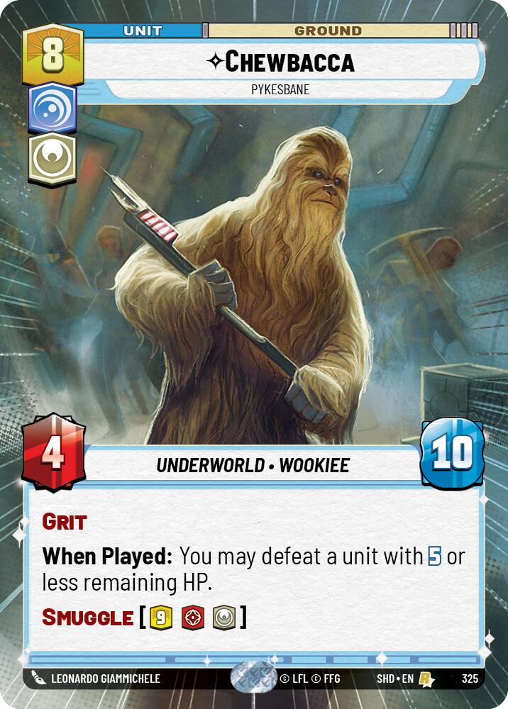 Chewbacca - Pykesbane (Hyperspace) (325) [Shadows of the Galaxy] | Exor Games New Glasgow