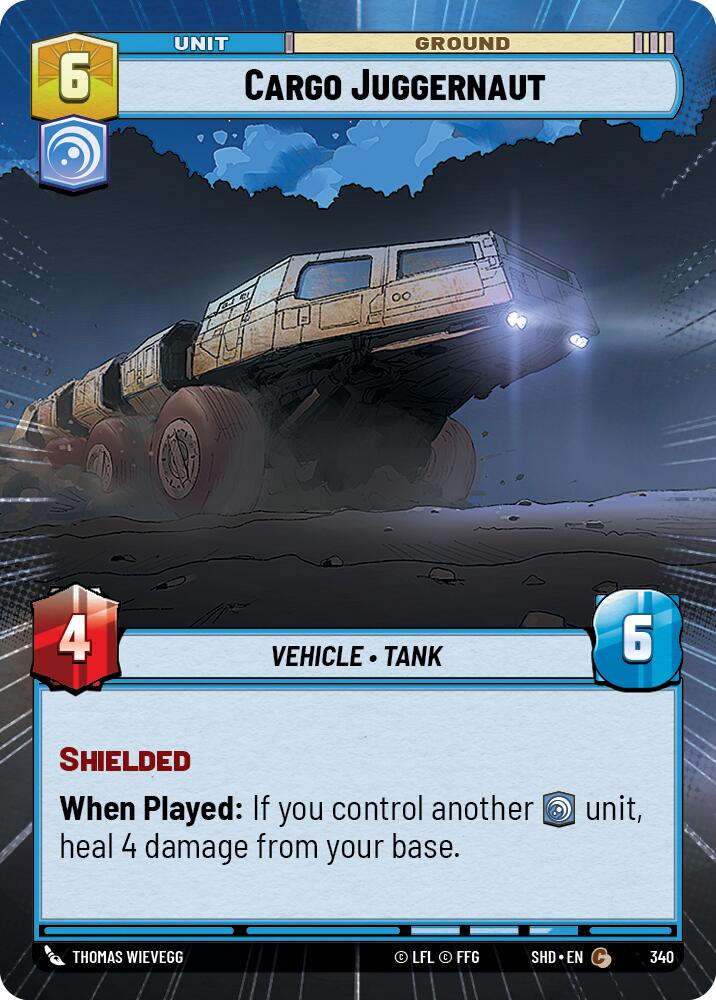Cargo Juggernaut (340) (Hyperspace) (340) [Shadows of the Galaxy] | Exor Games New Glasgow