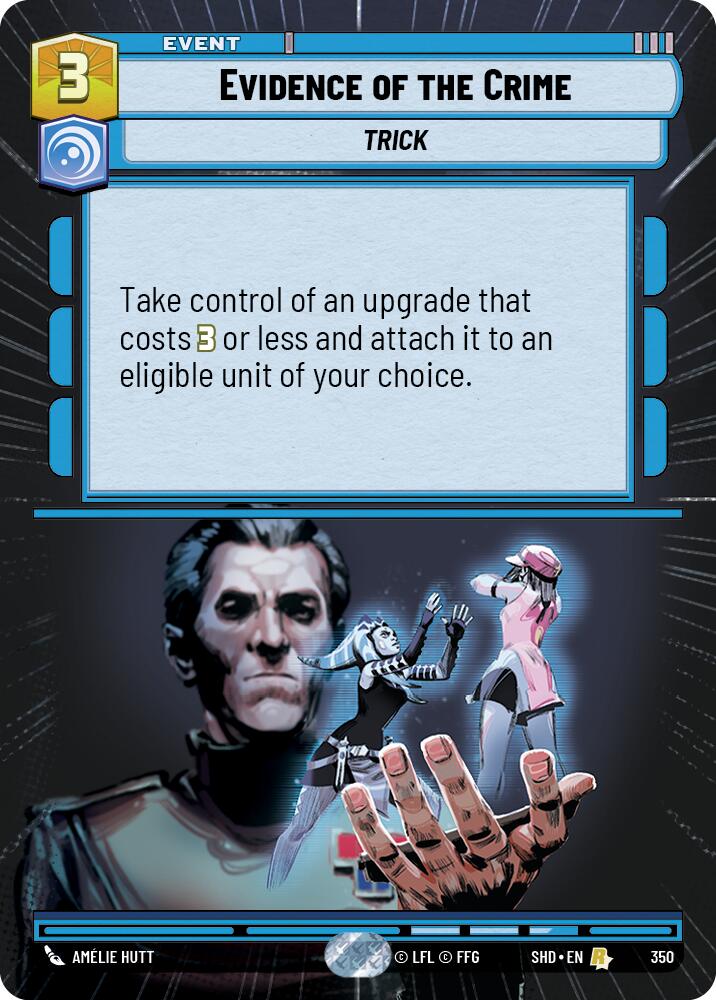 Evidence of the Crime (350) (Hyperspace) (350) [Shadows of the Galaxy] | Exor Games New Glasgow