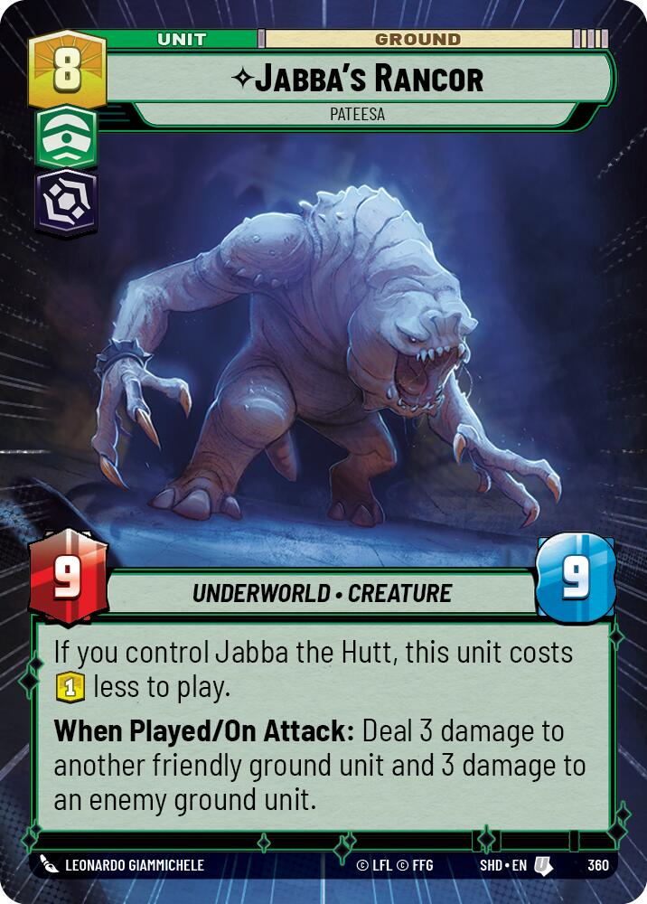 Jabba's Rancor - Pateesa (360) (Hyperspace) (360) [Shadows of the Galaxy] | Exor Games New Glasgow