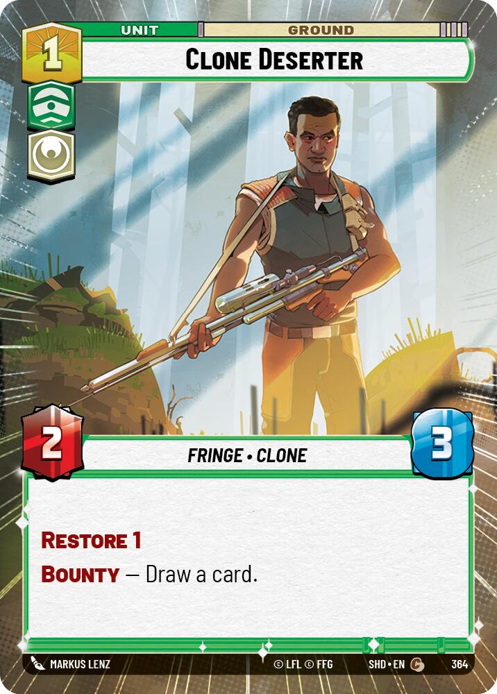 Clone Deserter (364) (Hyperspace) (364) [Shadows of the Galaxy] | Exor Games New Glasgow