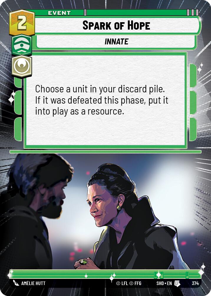 Spark of Hope (374) (Hyperspace) (374) [Shadows of the Galaxy] | Exor Games New Glasgow