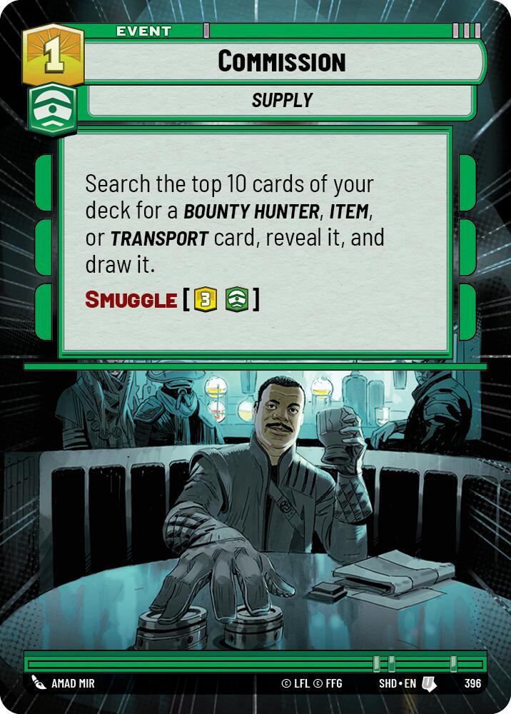 Commission (396) (Hyperspace) (396) [Shadows of the Galaxy] | Exor Games New Glasgow