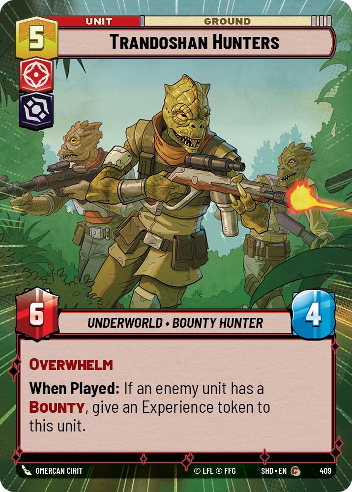 Trandoshan Hunters (409) (Hyperspace) (409) [Shadows of the Galaxy] | Exor Games New Glasgow