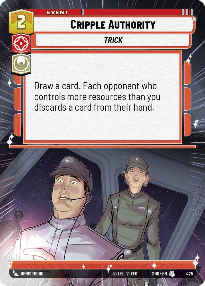 Cripple Authority (425) (Hyperspace) (425) [Shadows of the Galaxy] | Exor Games New Glasgow