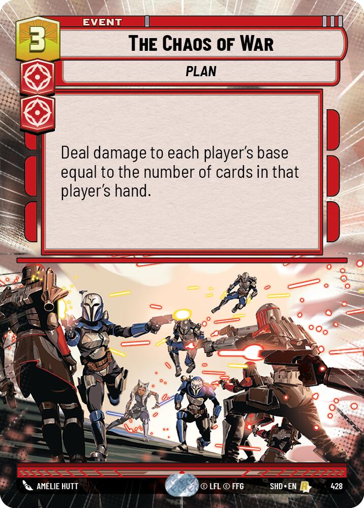 The Chaos of War (428) (Hyperspace) (428) [Shadows of the Galaxy] | Exor Games New Glasgow