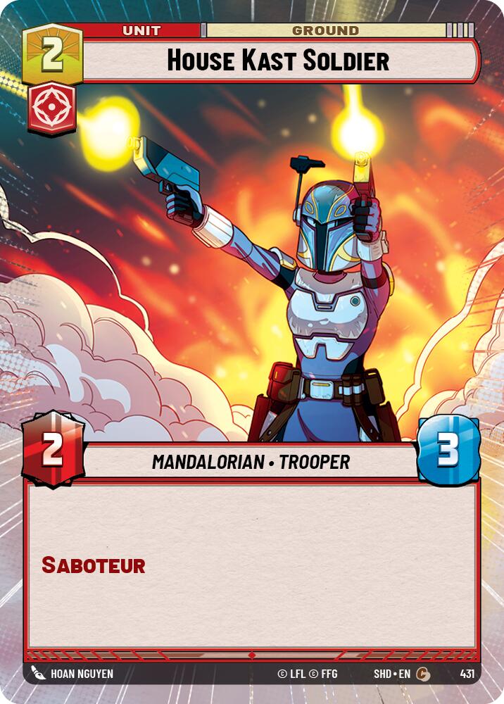 House Kast Soldier (431) (Hyperspace) (431) [Shadows of the Galaxy] | Exor Games New Glasgow