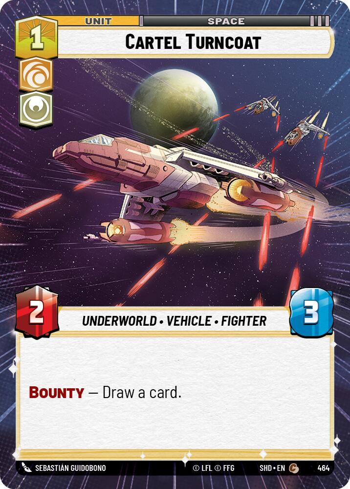 Cartel Turncoat (464) (Hyperspace) (464) [Shadows of the Galaxy] | Exor Games New Glasgow