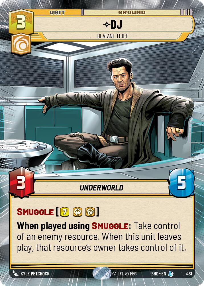 DJ - Blatant Thief (481) (Hyperspace) (481) [Shadows of the Galaxy] | Exor Games New Glasgow