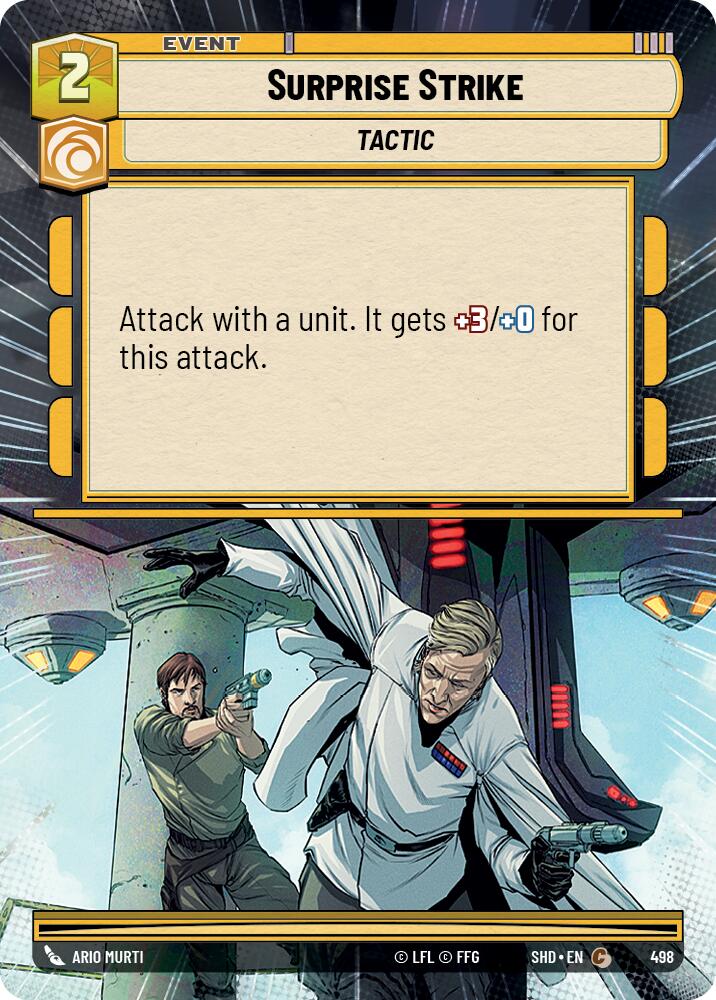 Surprise Strike (498) (Hyperspace) (498) [Shadows of the Galaxy] | Exor Games New Glasgow