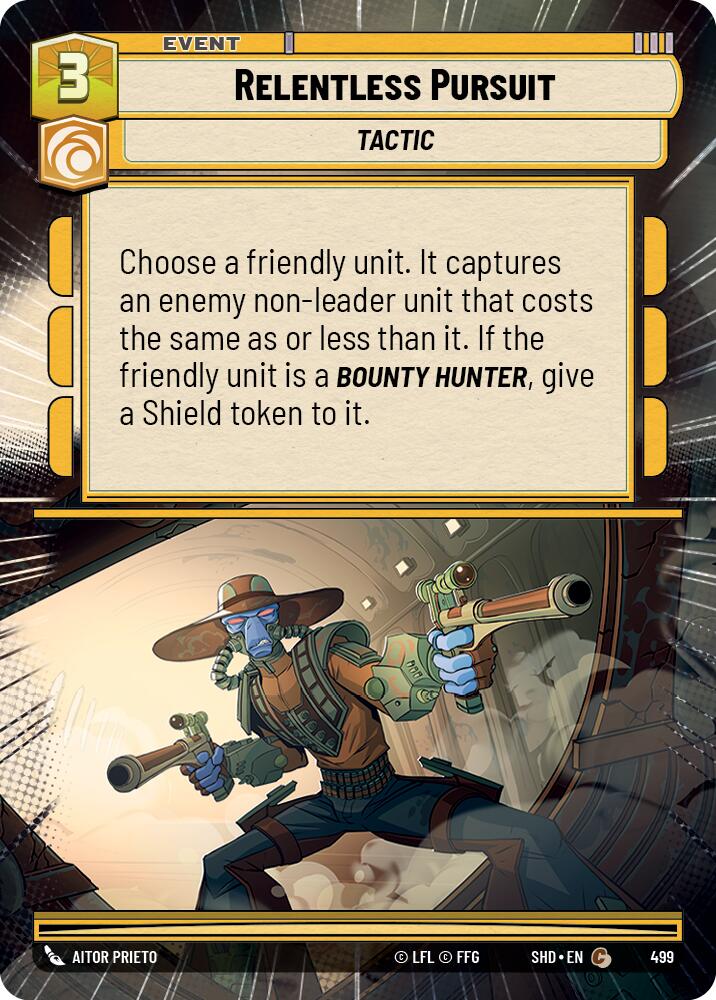 Relentless Pursuit (499) (Hyperspace) (499) [Shadows of the Galaxy] | Exor Games New Glasgow