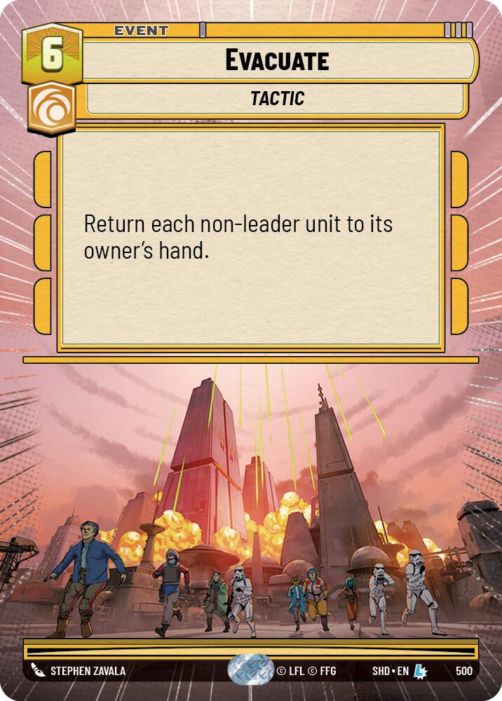 Evacuate (500) (Hyperspace) (500) [Shadows of the Galaxy] | Exor Games New Glasgow