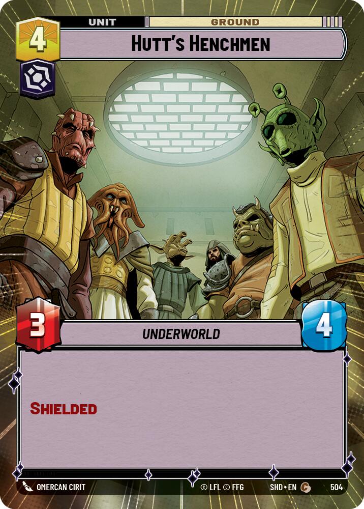 Hutt's Henchmen (504) (Hyperspace) (504) [Shadows of the Galaxy] | Exor Games New Glasgow