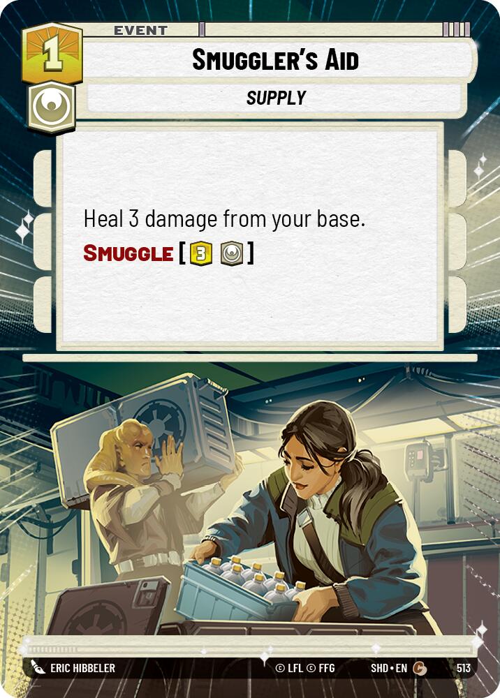 Smuggler's Aid (513) (Hyperspace) (513) [Shadows of the Galaxy] | Exor Games New Glasgow