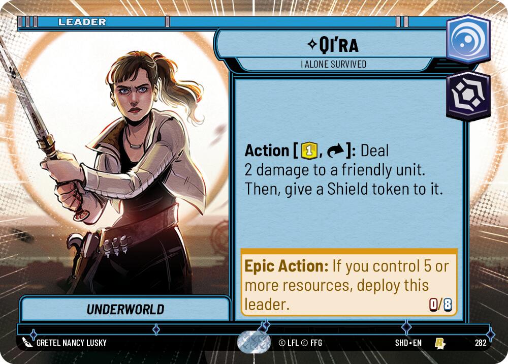 Qi'ra - I Alone Survived (282) (Hyperspace) (282) [Shadows of the Galaxy] | Exor Games New Glasgow