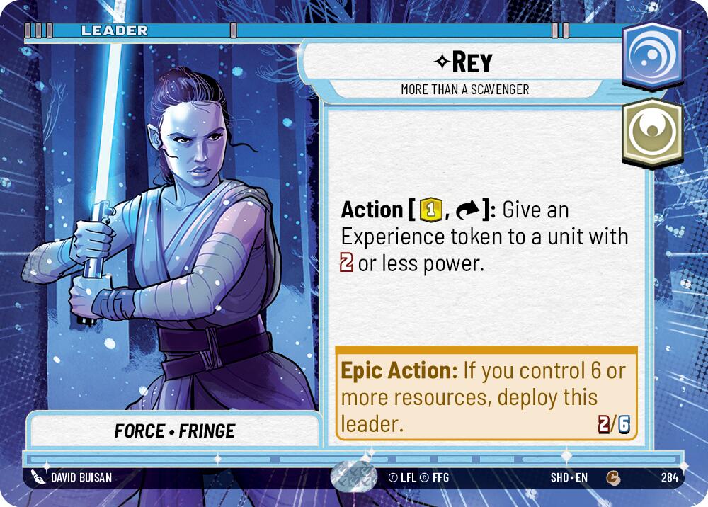 Rey - More Than a Scavenger (284) (Hyperspace) (284) [Shadows of the Galaxy] | Exor Games New Glasgow
