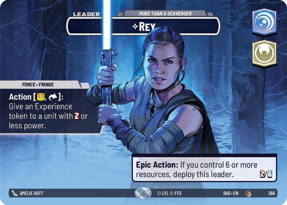 Rey - More Than a Scavenger (266) (Showcase) (266) [Shadows of the Galaxy] | Exor Games New Glasgow