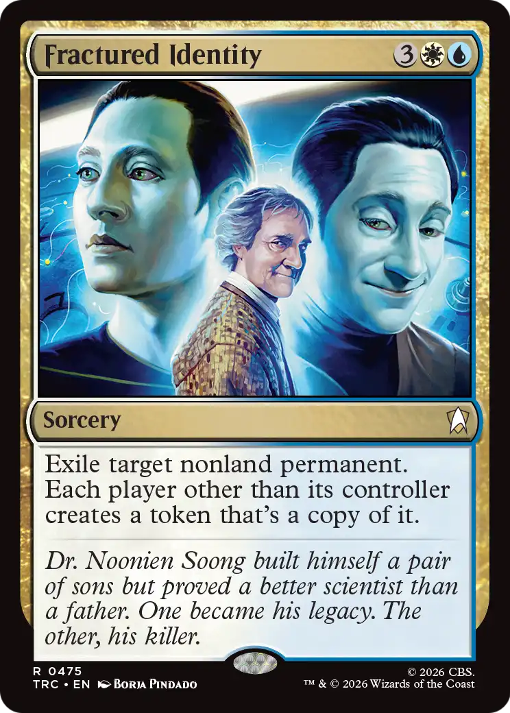 Fractured Identity (Surge Foil) [Star Trek Commander] | Exor Games New Glasgow