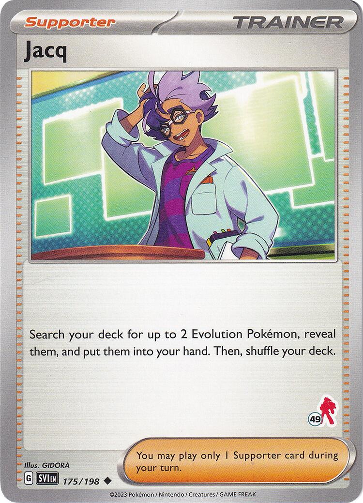 Jacq (175/198) (Armarouge Stamp #49) [Battle Academy 2024] | Exor Games New Glasgow