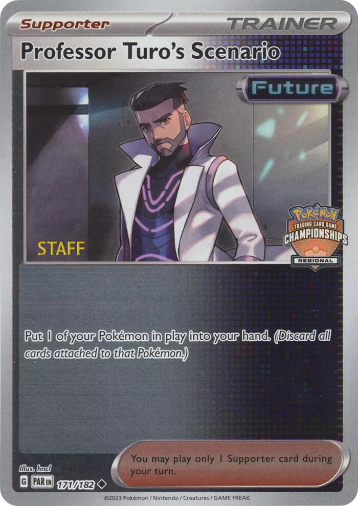 Professor Turo's Scenario (171/182) (2023 Regional Championships Staff) [League & Championship Cards] | Exor Games New Glasgow