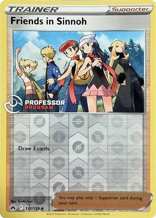 Friends in Sinnoh (131/159) (2023) [Professor Program Promos] | Exor Games New Glasgow