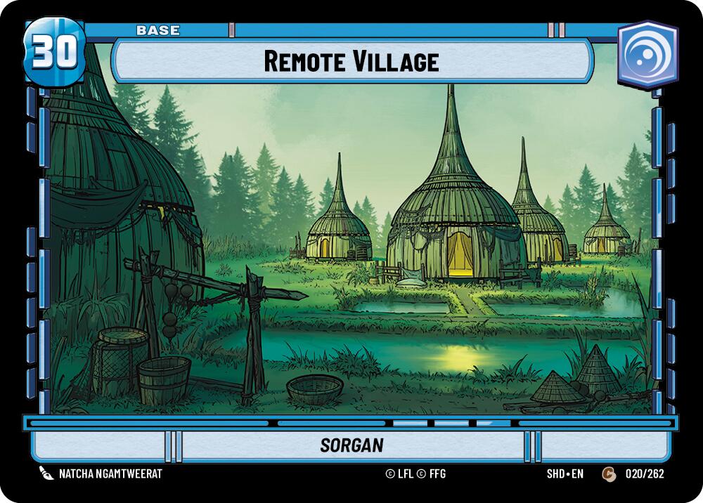 Remote Village // Shield (020 // T02) (020 // T02) [Shadows of the Galaxy] | Exor Games New Glasgow