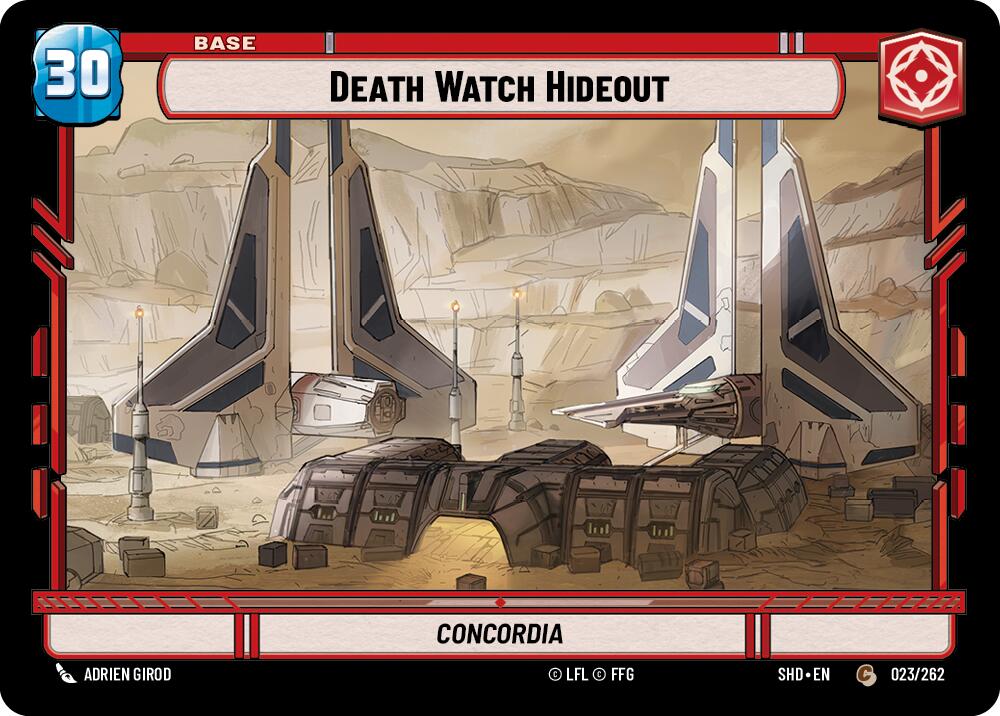 Death Watch Hideout // Experience (023 // T01) (023 // T01) [Shadows of the Galaxy] | Exor Games New Glasgow