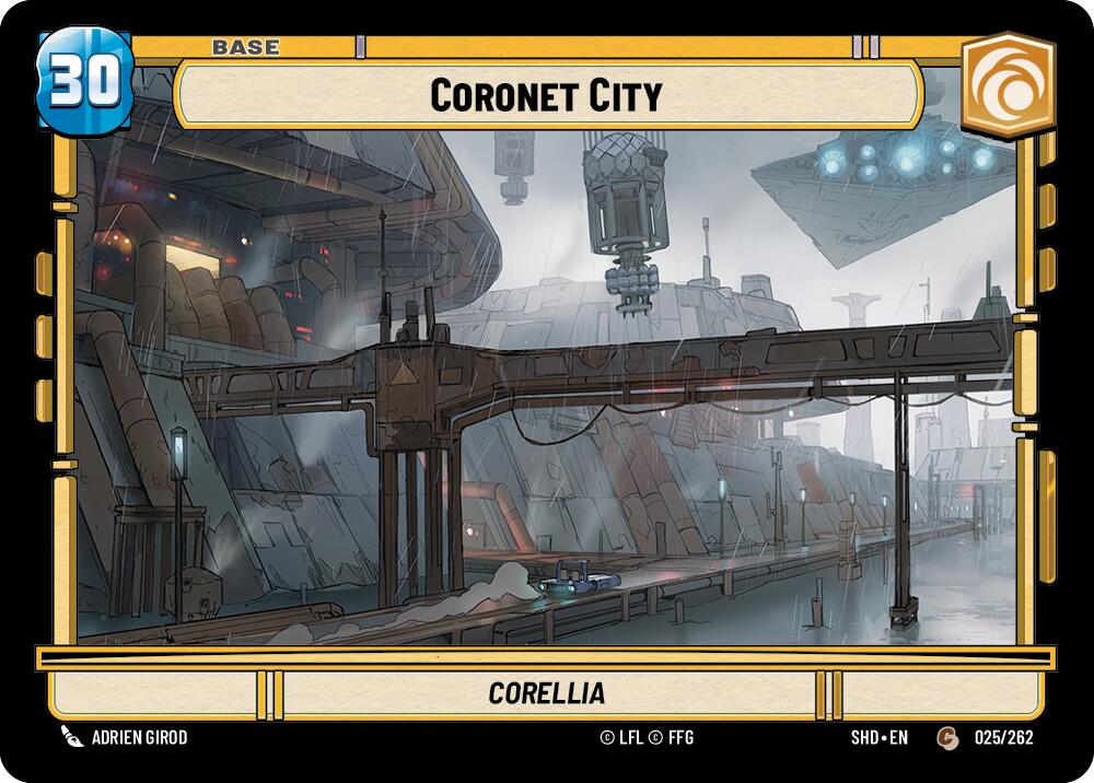 Coronet City // Experience (025 // T01) (025 // T01) [Shadows of the Galaxy] | Exor Games New Glasgow