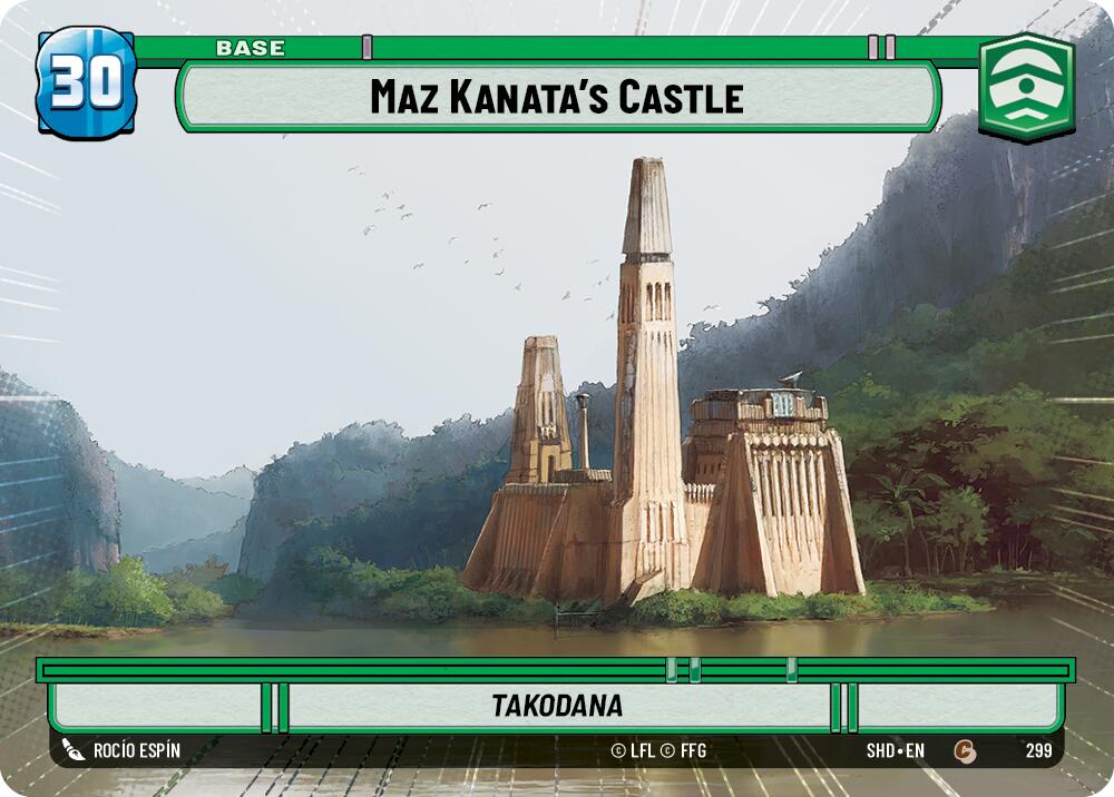 Maz Kanata's Castle // Experience (299 // T03) (Hyperspace) (299 // T03) [Shadows of the Galaxy] | Exor Games New Glasgow
