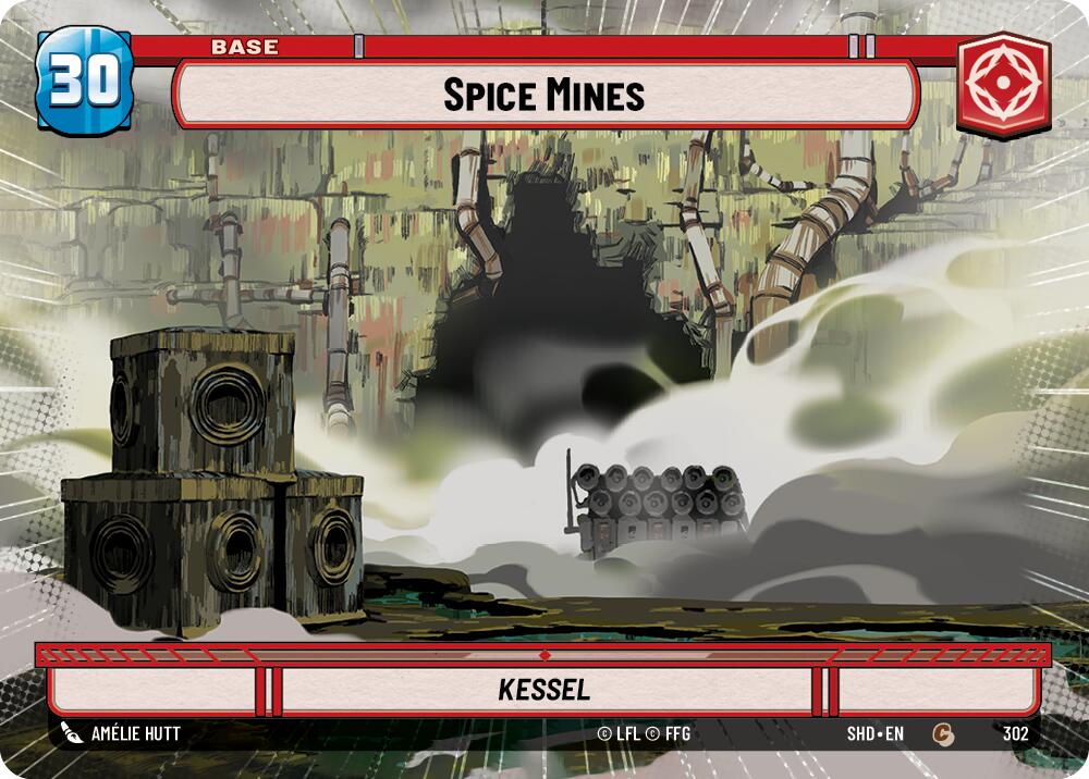 Spice Mines // Shield (302 // T04) (Hyperspace) (302 // T04) [Shadows of the Galaxy] | Exor Games New Glasgow