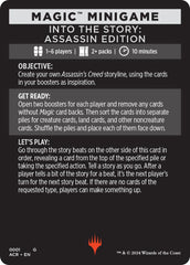 Into The Story: Assassin Edition (Magic Minigame) [Assassin's Creed Minigame] | Exor Games New Glasgow