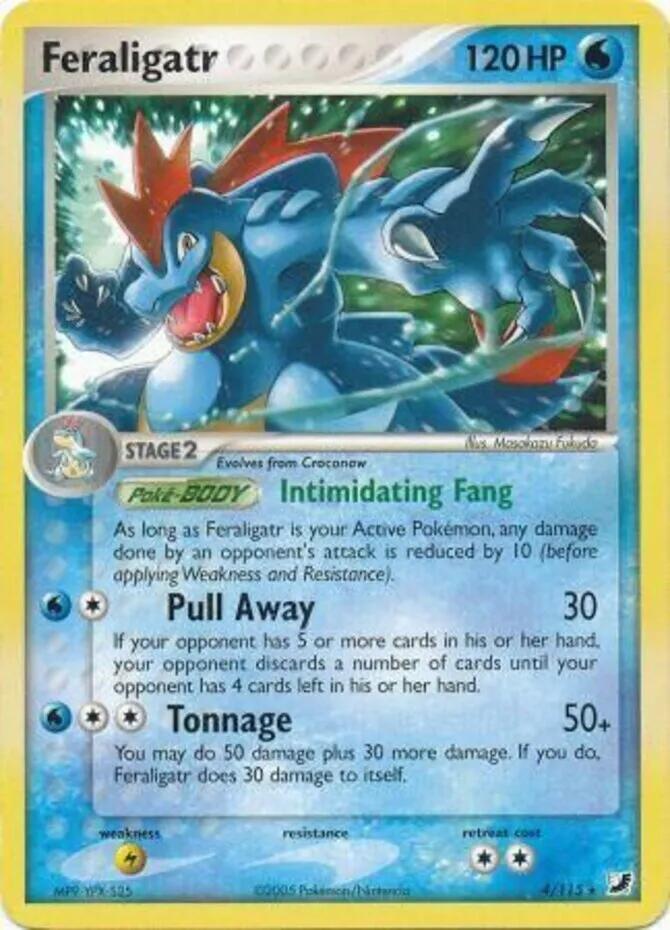 Feraligatr (4/115) (Theme Deck Exclusives) [EX: Unseen Forces] | Exor Games New Glasgow