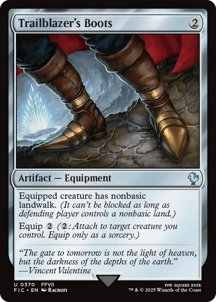 Trailblazer's Boots [FINAL FANTASY Commander] | Exor Games New Glasgow