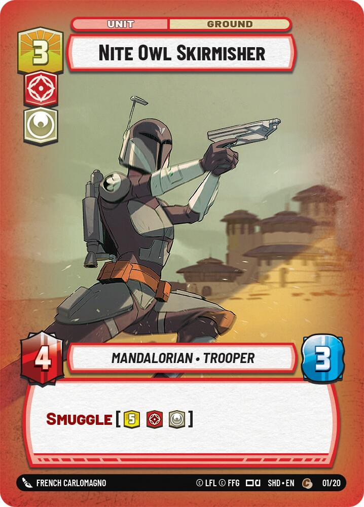 Nite Owl Skirmisher (01/20) [Shadows of the Galaxy: Weekly Play] | Exor Games New Glasgow