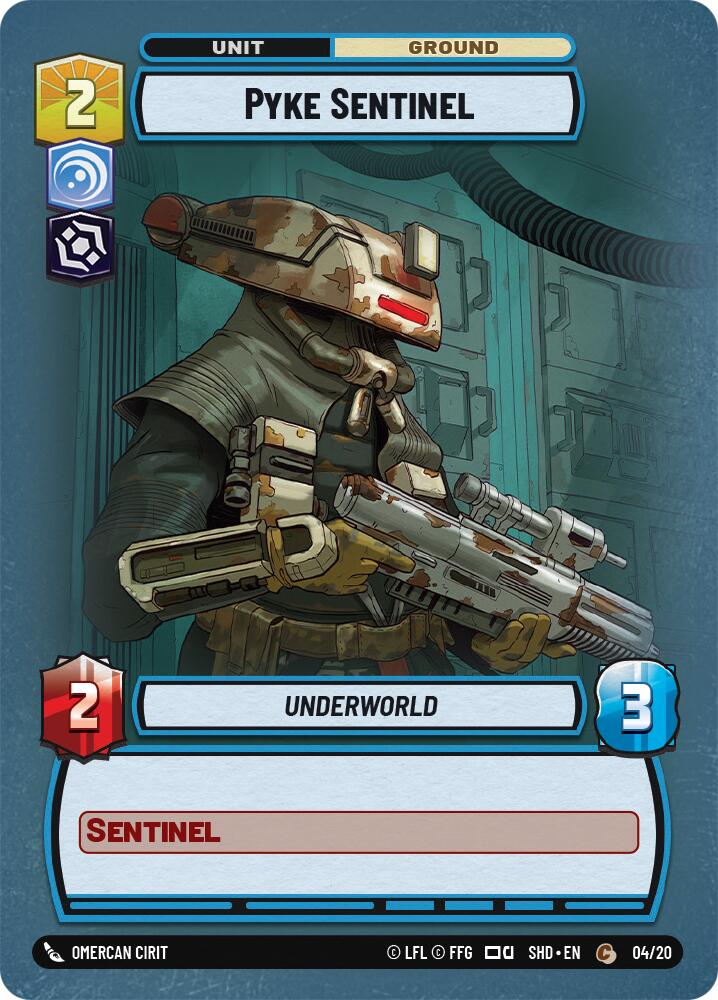 Pyke Sentinel (04/20) [Shadows of the Galaxy: Weekly Play] | Exor Games New Glasgow