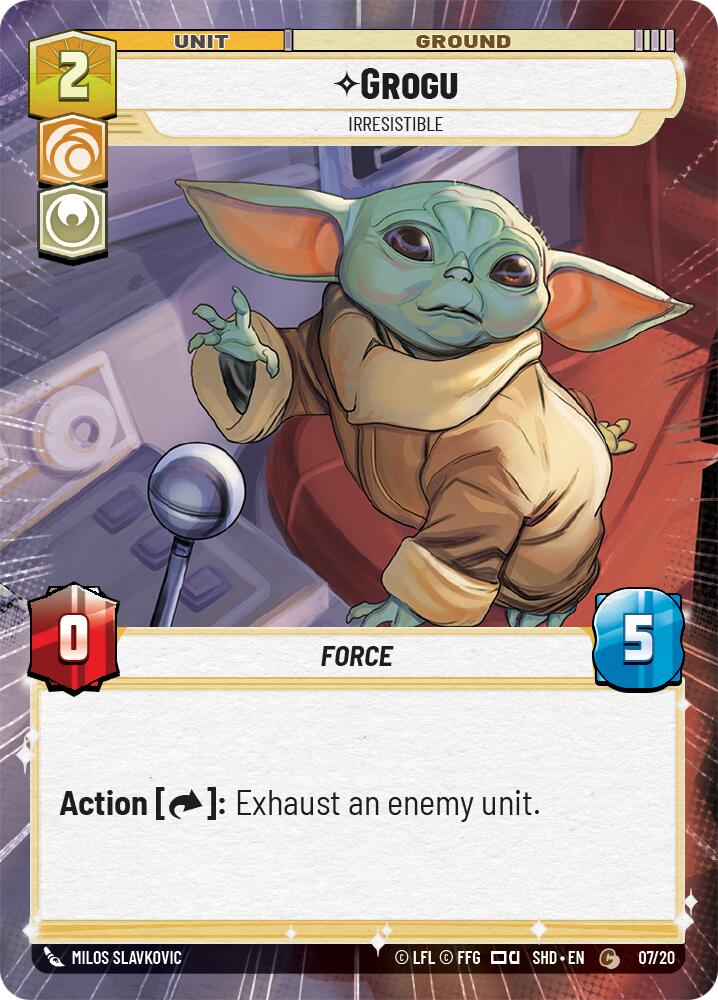 Grogu - Irresistible (Hyperspace) (07/20) [Shadows of the Galaxy: Weekly Play] | Exor Games New Glasgow