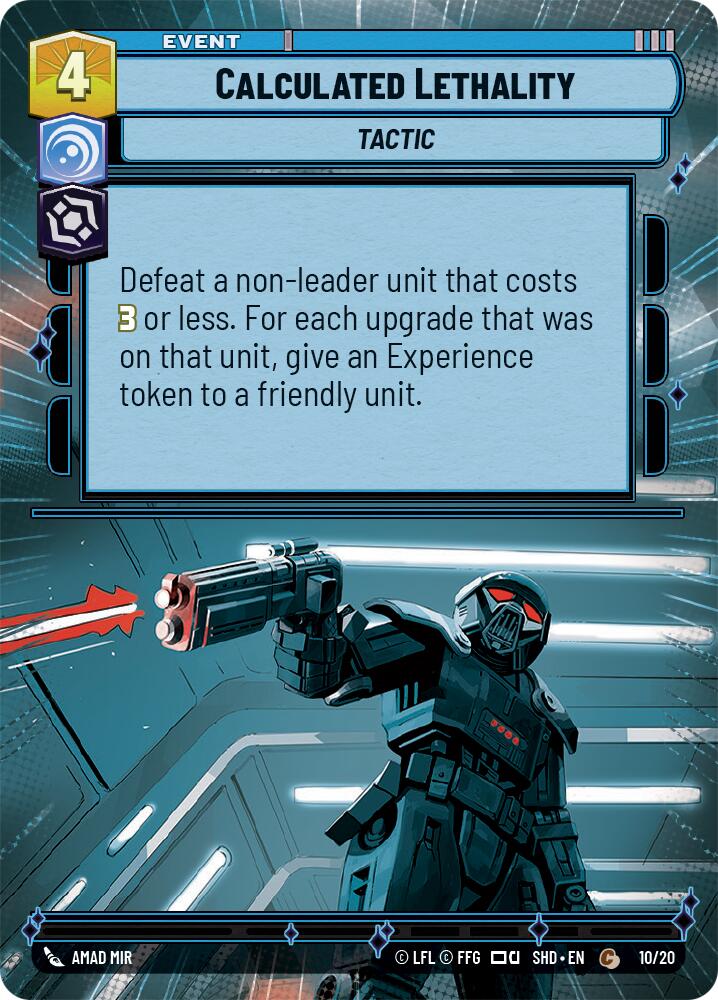 Calculated Lethality (Hyperspace) (10/20) [Shadows of the Galaxy: Weekly Play] | Exor Games New Glasgow