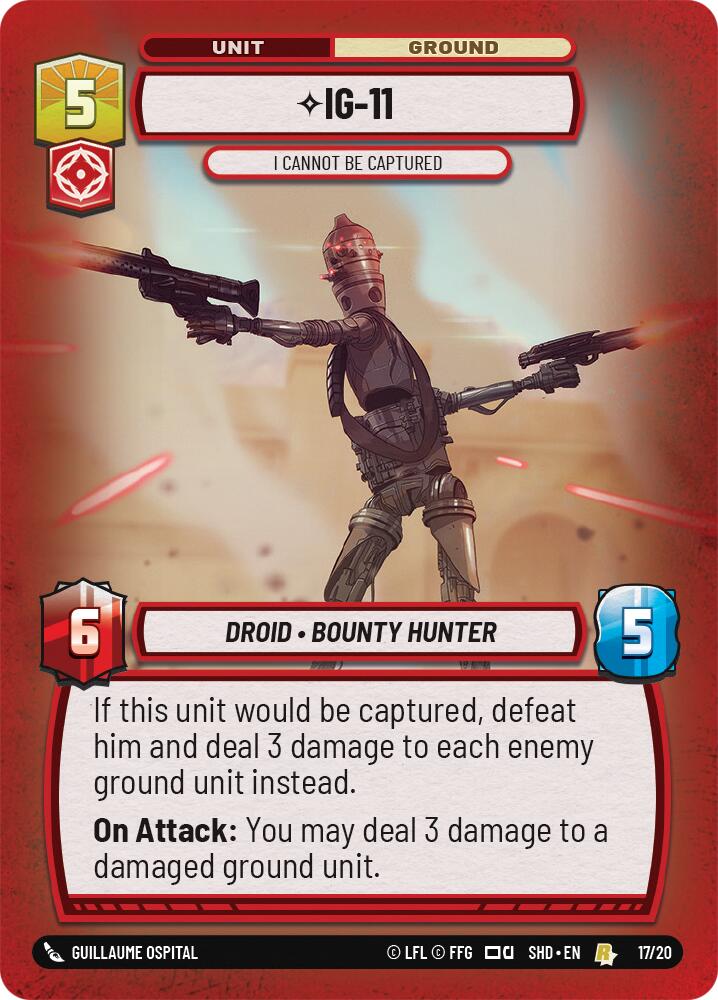 IG-11 - I Cannot Be Captured (17/20) [Shadows of the Galaxy: Weekly Play] | Exor Games New Glasgow