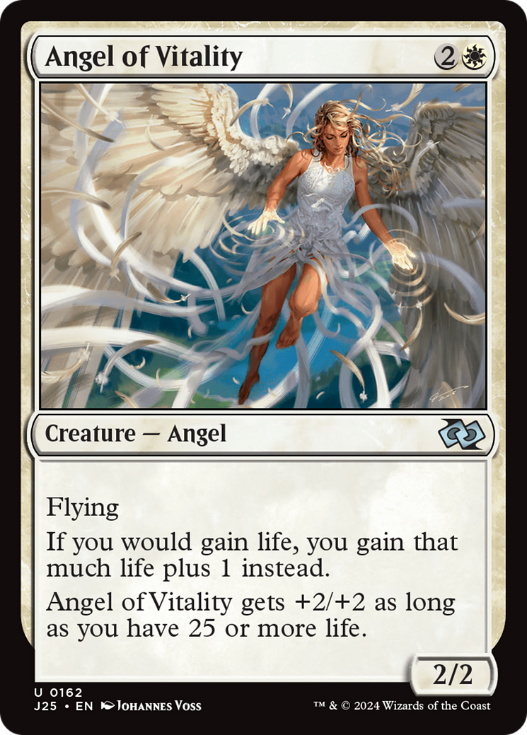 Angel of Vitality [Foundations Jumpstart] | Exor Games New Glasgow