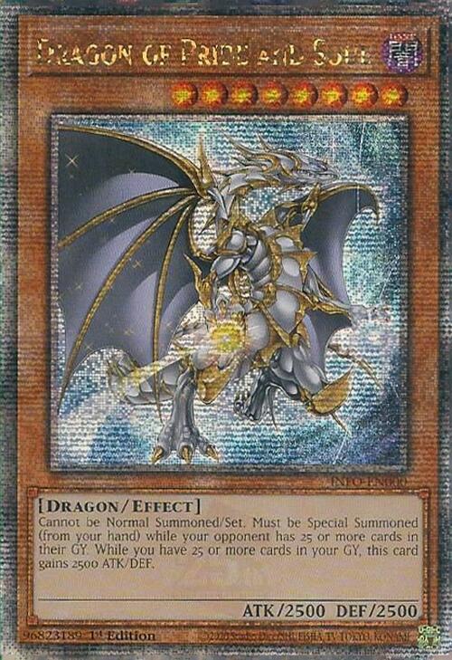 Dragon of Pride and Soul (Quarter Century Secret Rare) [INFO-EN000] Quarter Century Secret Rare | Exor Games New Glasgow