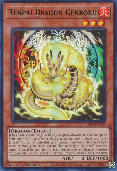 Tenpai Dragon Genroku [INFO-EN019] Ultra Rare | Exor Games New Glasgow