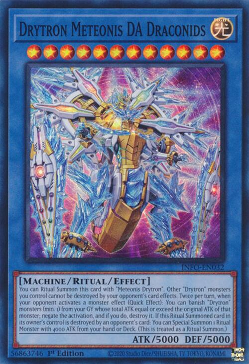 Drytron Meteonis DA Draconids [INFO-EN032] Super Rare | Exor Games New Glasgow