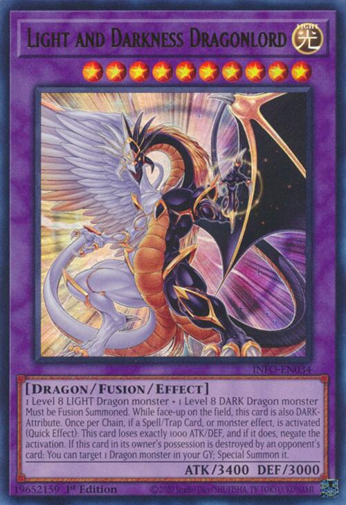 Light and Darkness Dragonlord [INFO-EN034] Ultra Rare | Exor Games New Glasgow