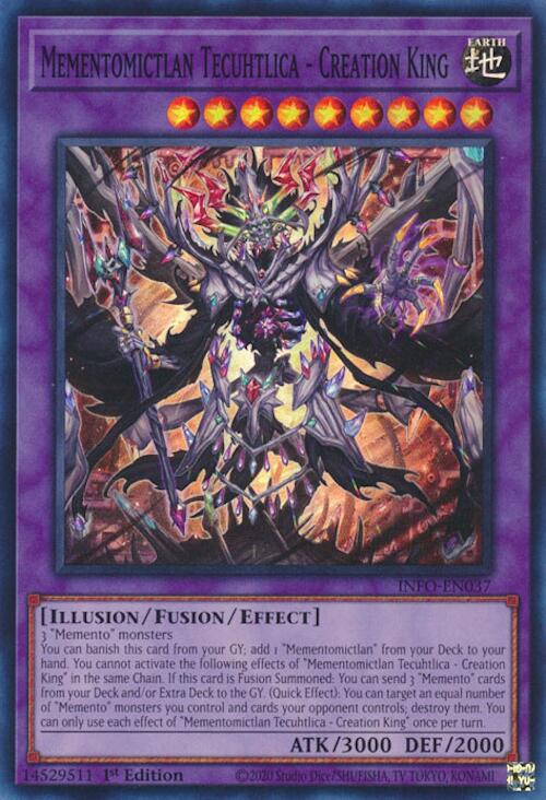 Mementomictlan Tecuhtlica - Creation King [INFO-EN037] Super Rare | Exor Games New Glasgow