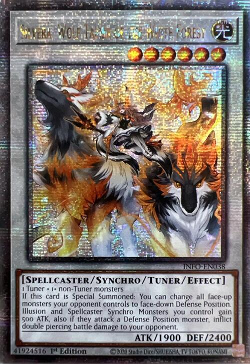 Silvera, Wolf Tamer of the White Forest (Quarter Century Secret Rare) [INFO-EN038] Quarter Century Secret Rare | Exor Games New Glasgow