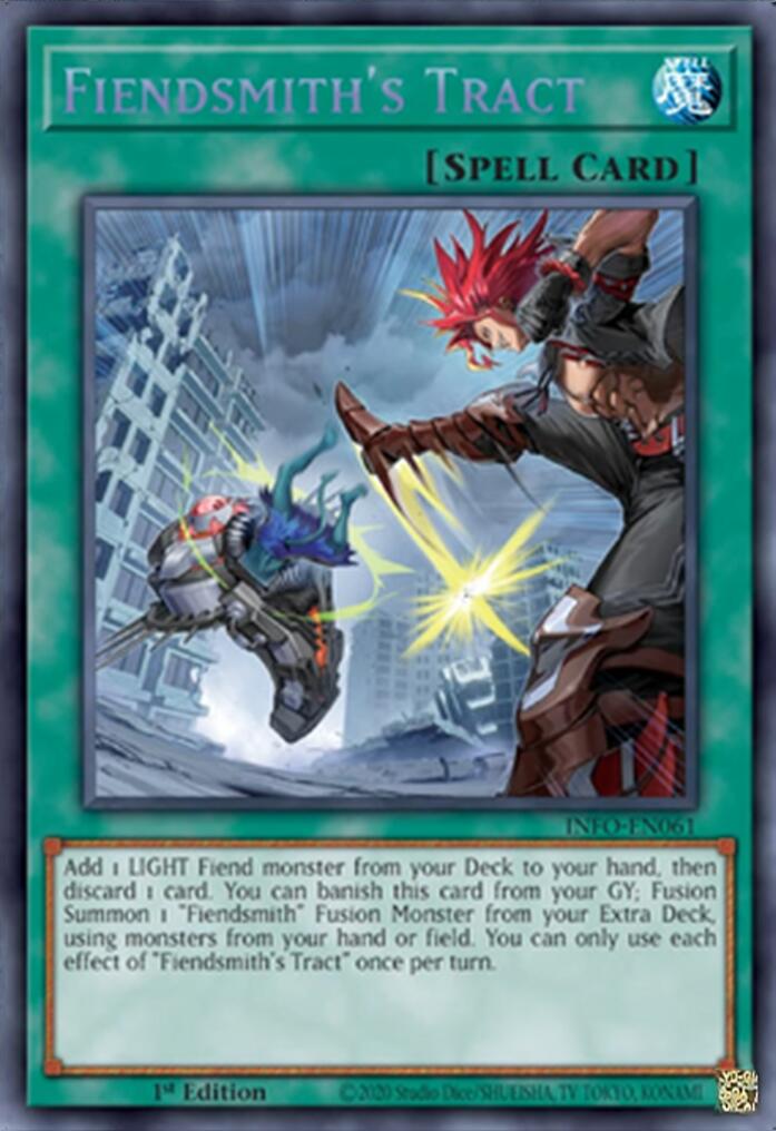 Fiendsmith's Tract [INFO-EN061] Secret Rare | Exor Games New Glasgow