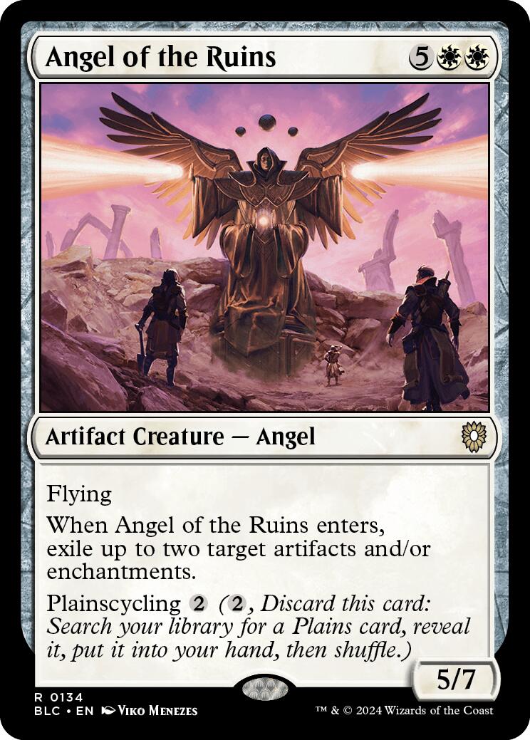 Angel of the Ruins [Bloomburrow Commander] | Exor Games New Glasgow