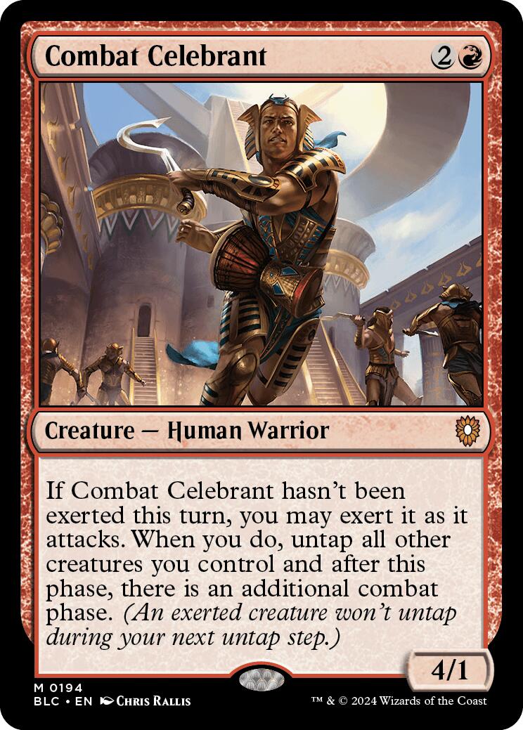 Combat Celebrant [Bloomburrow Commander] | Exor Games New Glasgow